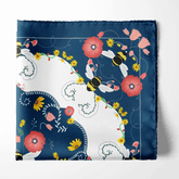 HONEYBEE SILK POCKET SQUARE